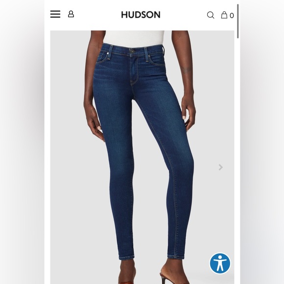 Hudson Nico Mid Rise Super Skinny - Picture 2 of 6